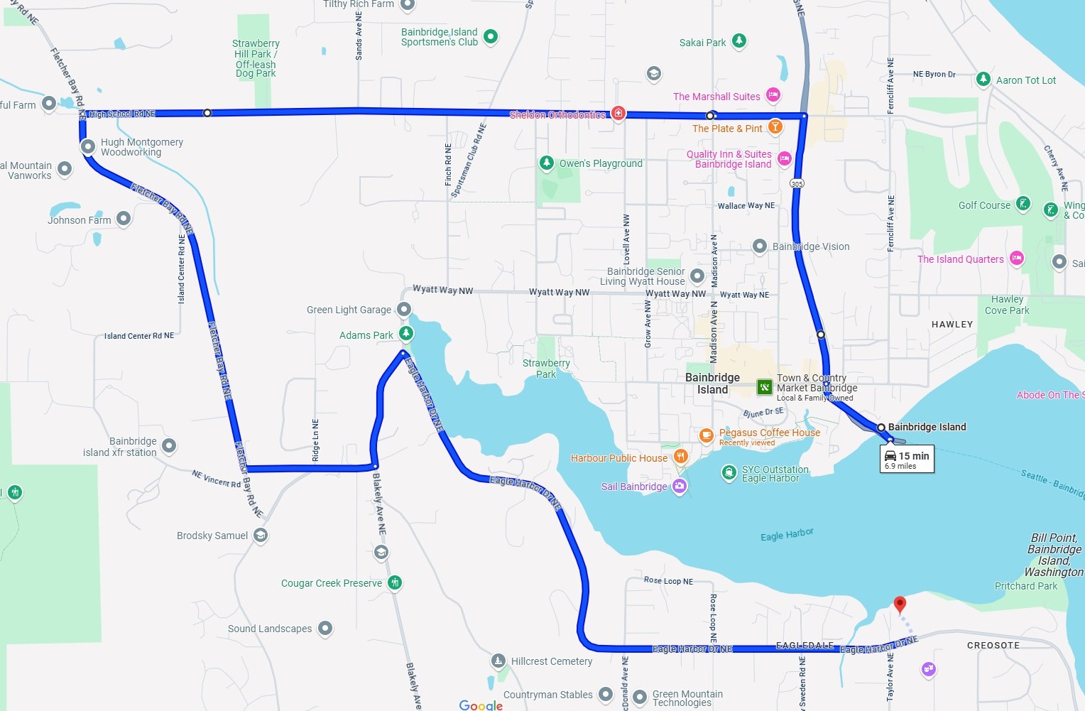 new route